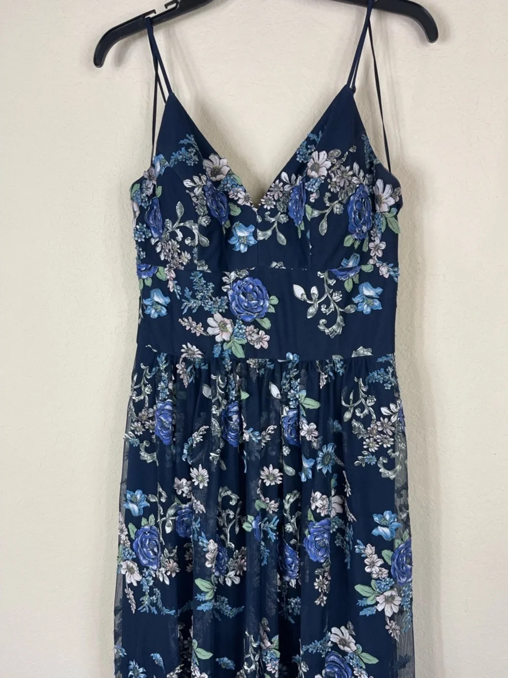 Nicole Miller spaghetti strap